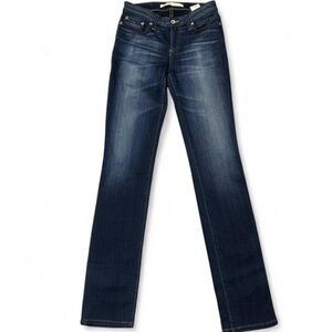 Never worn Big Star Brigette slim straight jeans in a dark wash